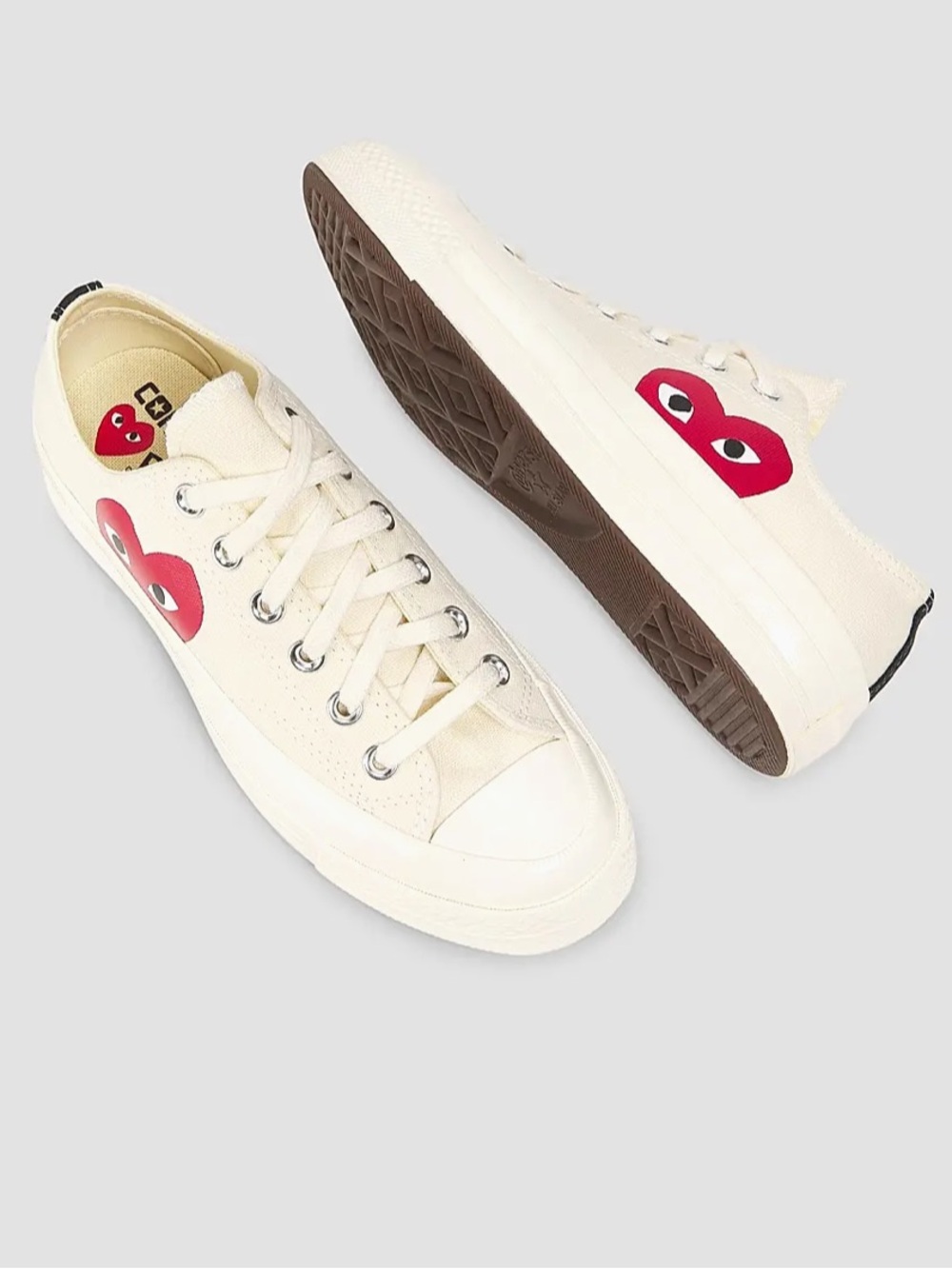 Comme des Garçons PLAY CdG PLAY x Converse Women's Chuck Taylor shoes size 5
